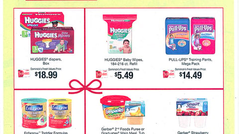 Dominick's Baby Care FSI